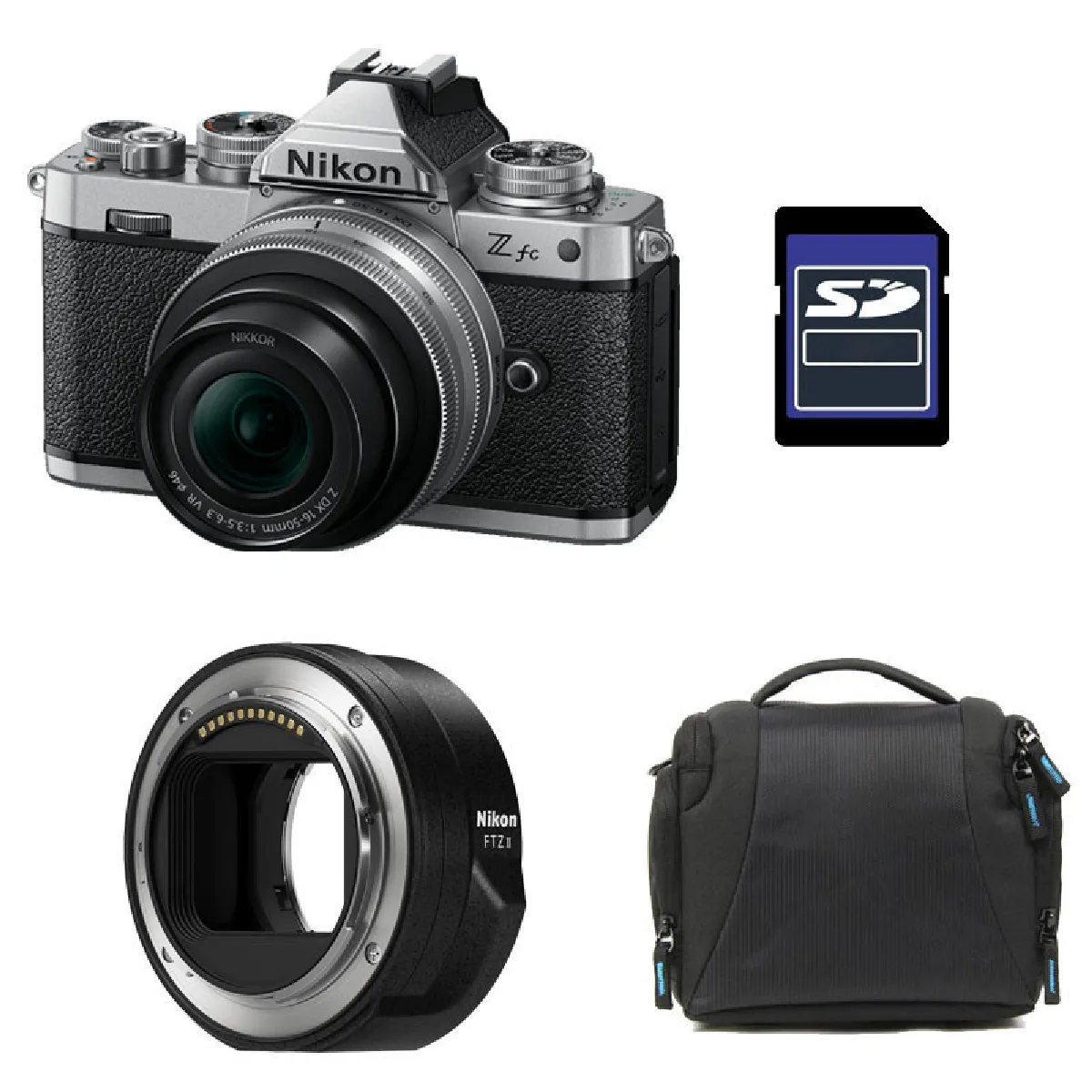 NIKON Z fc + Z 16 50 + Sac + Carte SD 8 Go + Adaptateur FTZ II Neuf - vue 9