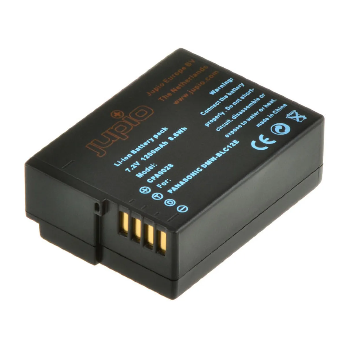 Jupio Batterie Compatible Avec Panasonic Dmw-Blc12e - Image 4