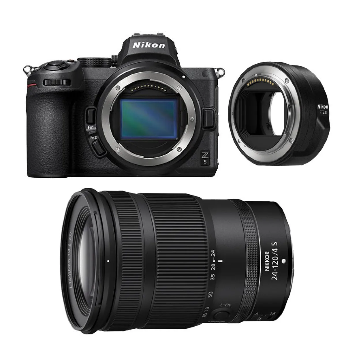 NIKON Z5 + Objectif Z 24 120mm f4 + Adaptateur FTZ II Neuf - vue 5