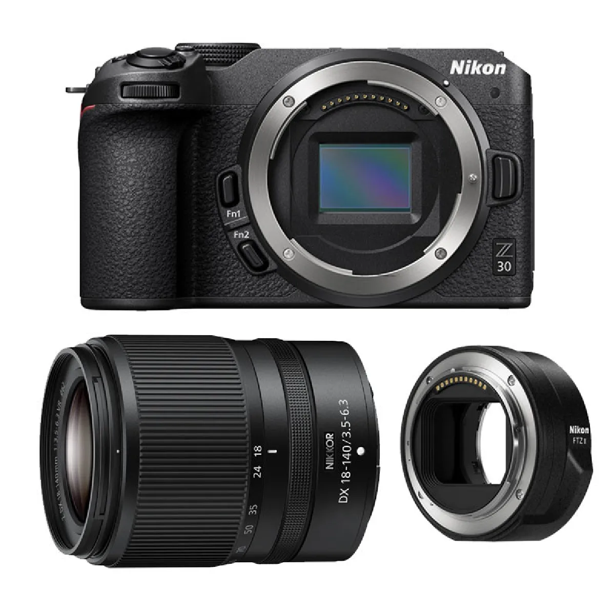 NIKON Z30 + Z 18 140 Garanti + Bague FTZ II - vue 7