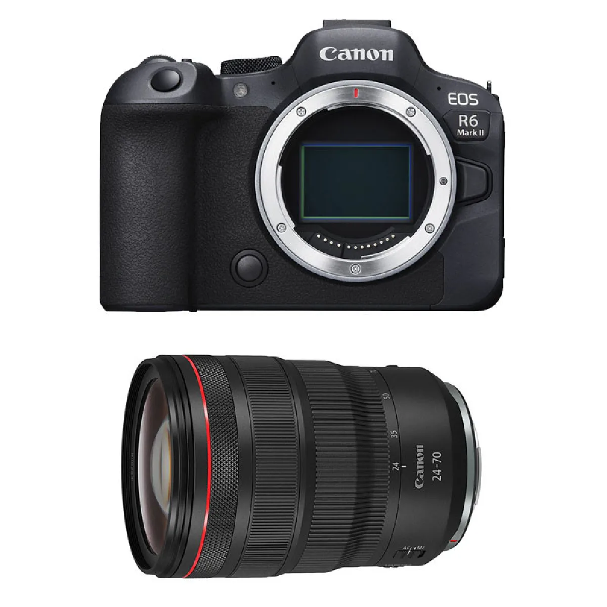 CANON EOS R6 MARK II + RF 24 70mm f2.8 IS USM Garanti - vue 5