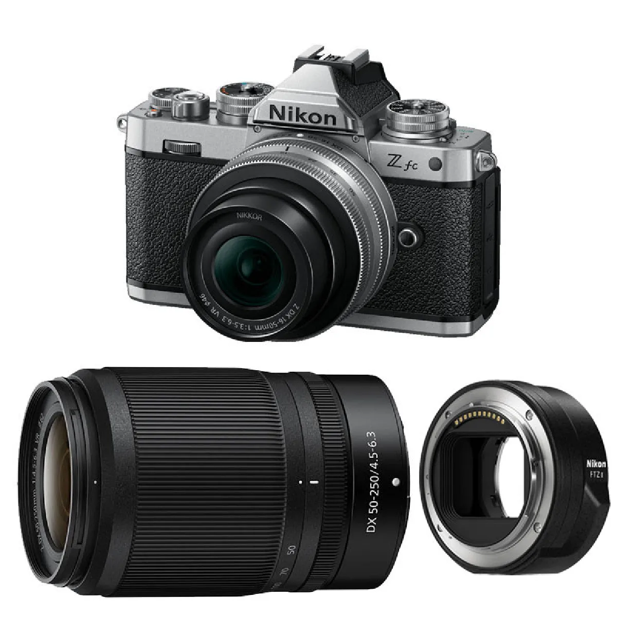 NIKON Z fc + Z 16 50 + Z 50 250 + Adaptateur FTZ II Neuf - vue 9