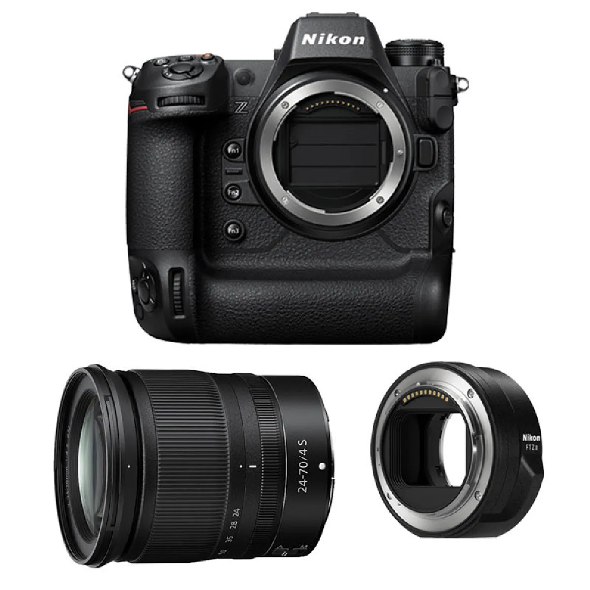 NIKON Z9 + Z 24 70mm f4 + Adaptateur FTZ II Neuf