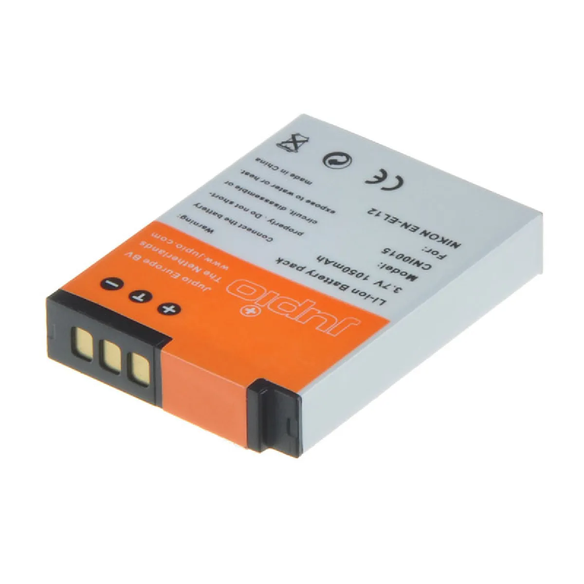 Jupio Noir - Batterie - Li-Ion - 1050 Mah - Pour Nikon Coolpix A1000, A900, Aw120, Aw130, P340, S9600, S9900, W300; Keymission 170, 360 - Image 4