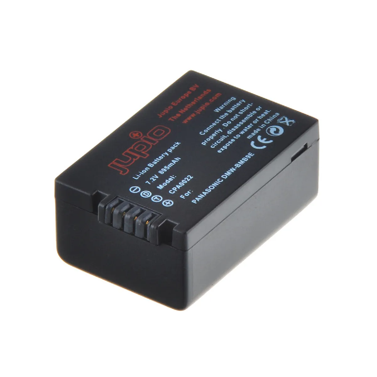 Jupio Noir - Batterie - Li-Ion - 895 Mah - Pour Panasonic Lumix Dc-Fz80, Fz82, Fz83, Fz85, Dmc-Fz150, Fz47, Fz60, Fz62, Fz70, Fz72, Fz82 - Image 5