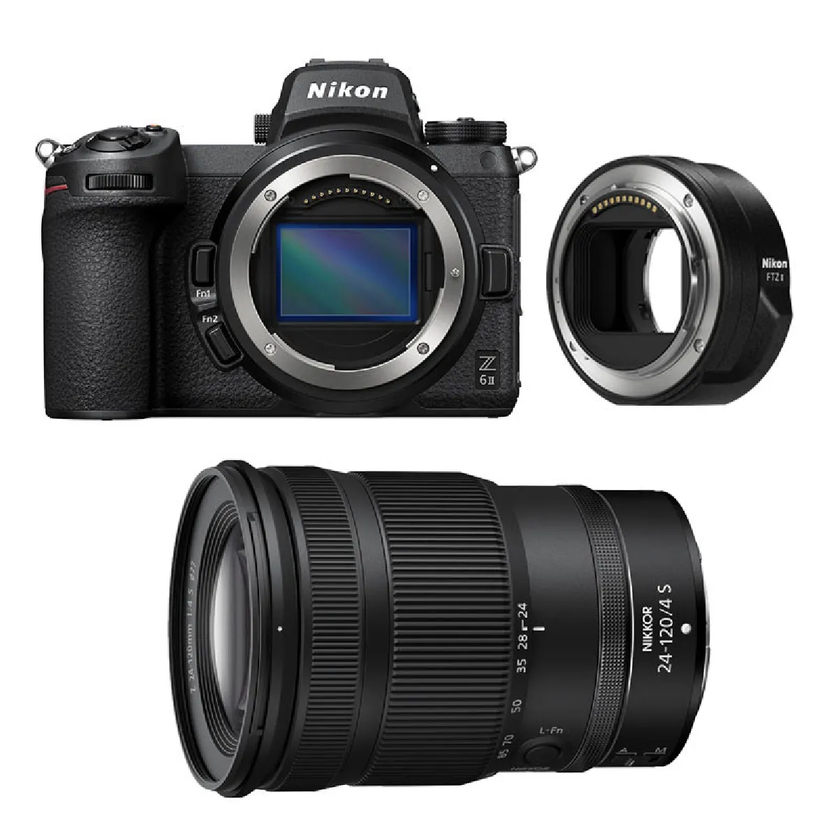 NIKON Z6 II + Objectif Z 24 120mm f4 + Adaptateur FTZ II Neuf - vue 2
