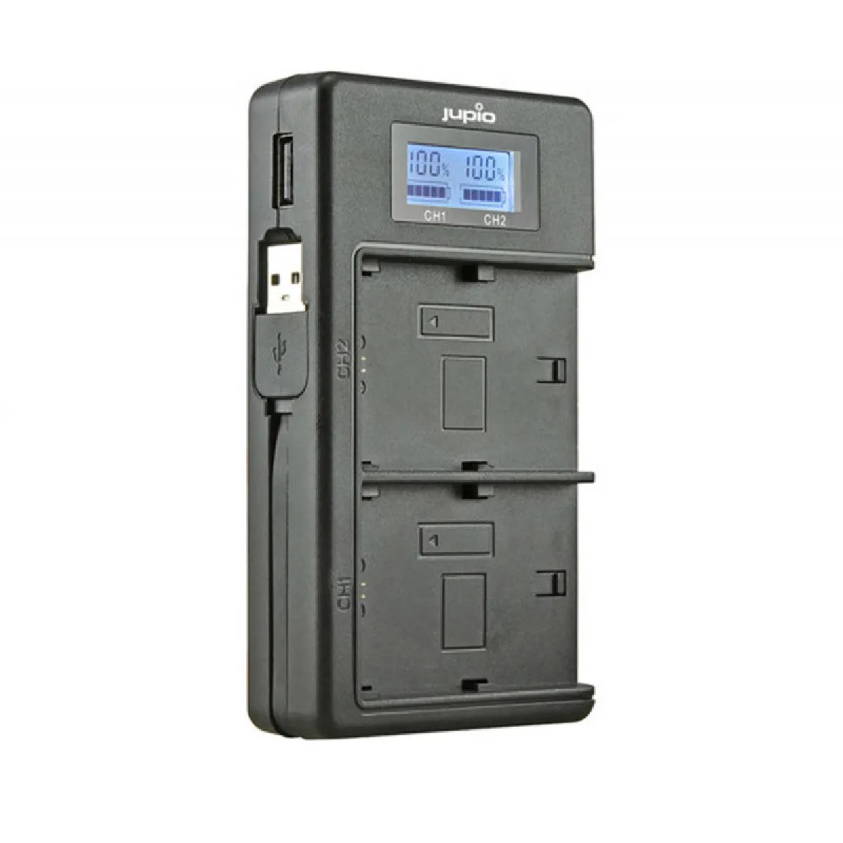 Non Communiqué Multicolore Chargeur Double Compatible Avec Canon Lp-E6n - Image 3