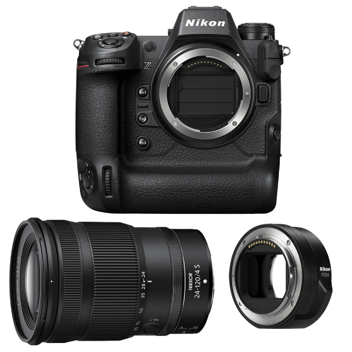 NIKON Z9 + Objectif Z 24-120mm f/4 S + Adaptateur FTZ II
