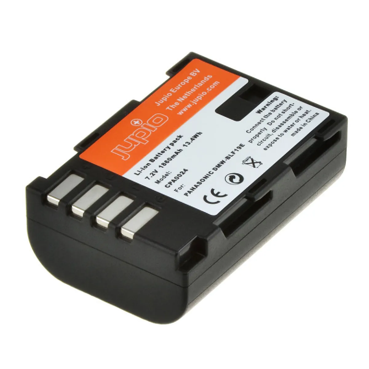 JUPIO - Batterie pour Panasonic Lumix - Li-Ion - 1860 mAh - GH5 - GH4 - G9 - Image 5