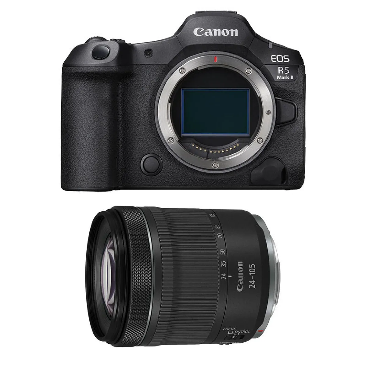 CANON EOS R5 MARK II + RF 24 105mm f4 7.1 IS STM Garanti - vue 5