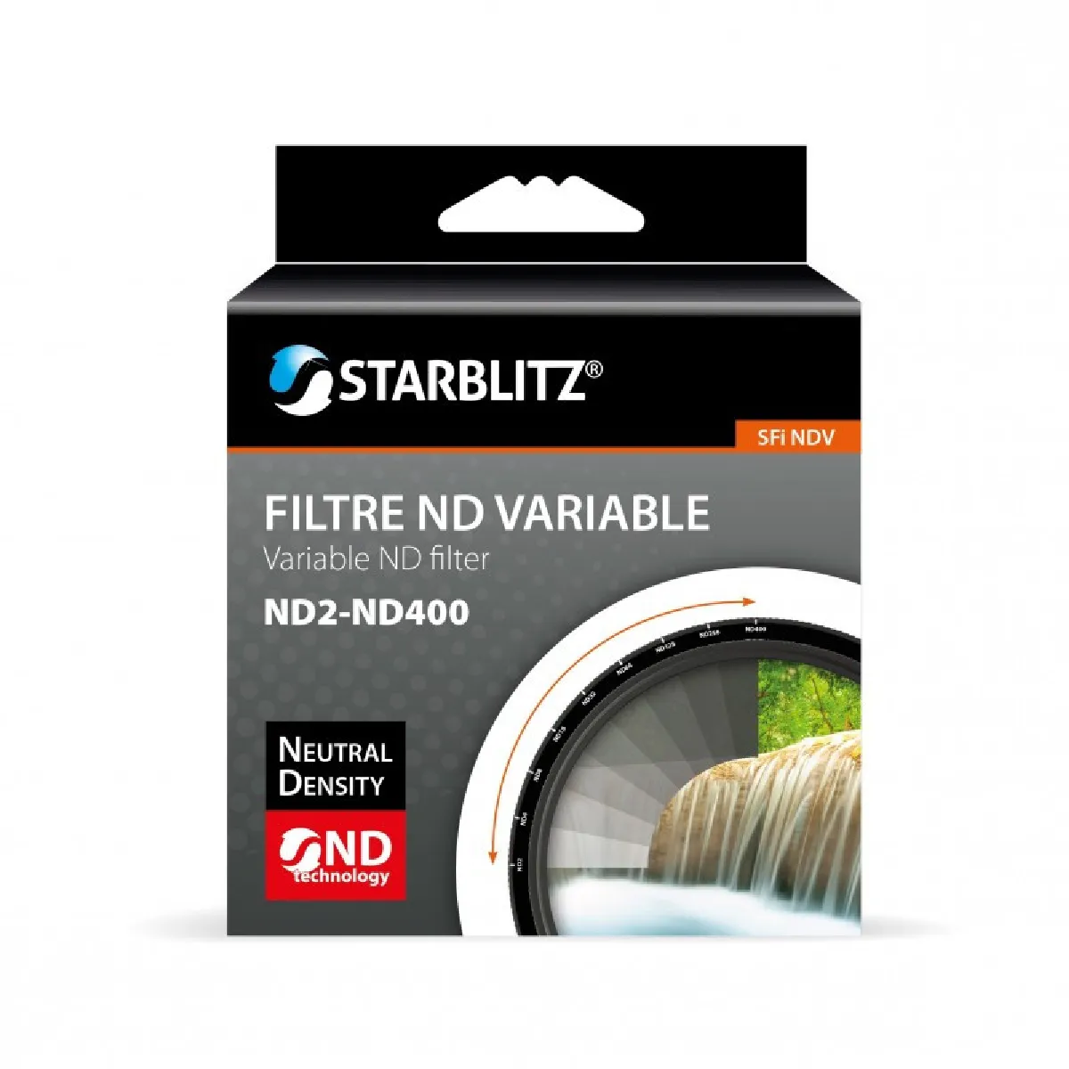 STARBLITZ Filtre densit? neutre variable ND2-ND400 52mm