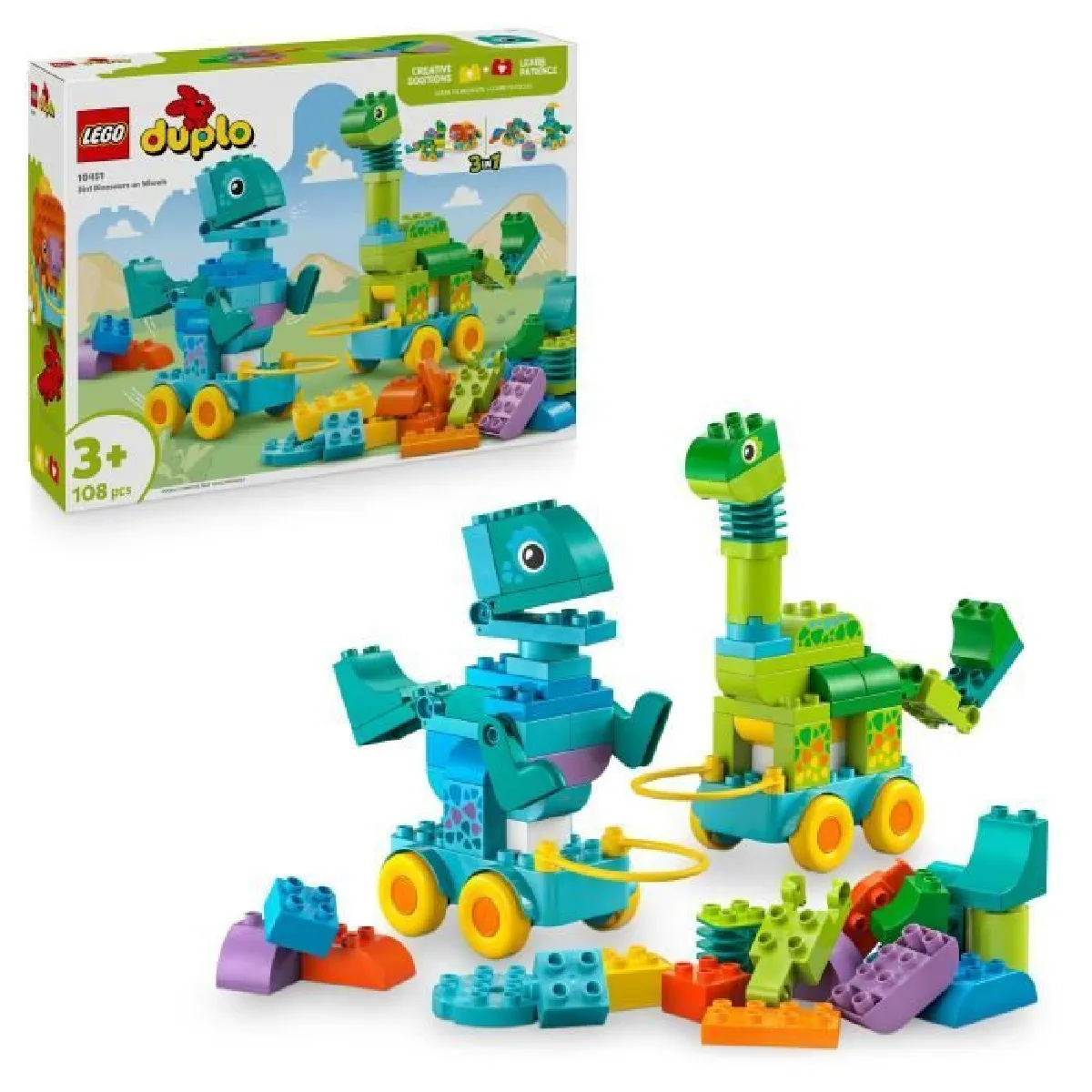 Lego Duplo Ma Ville 10451 - Dinosaures