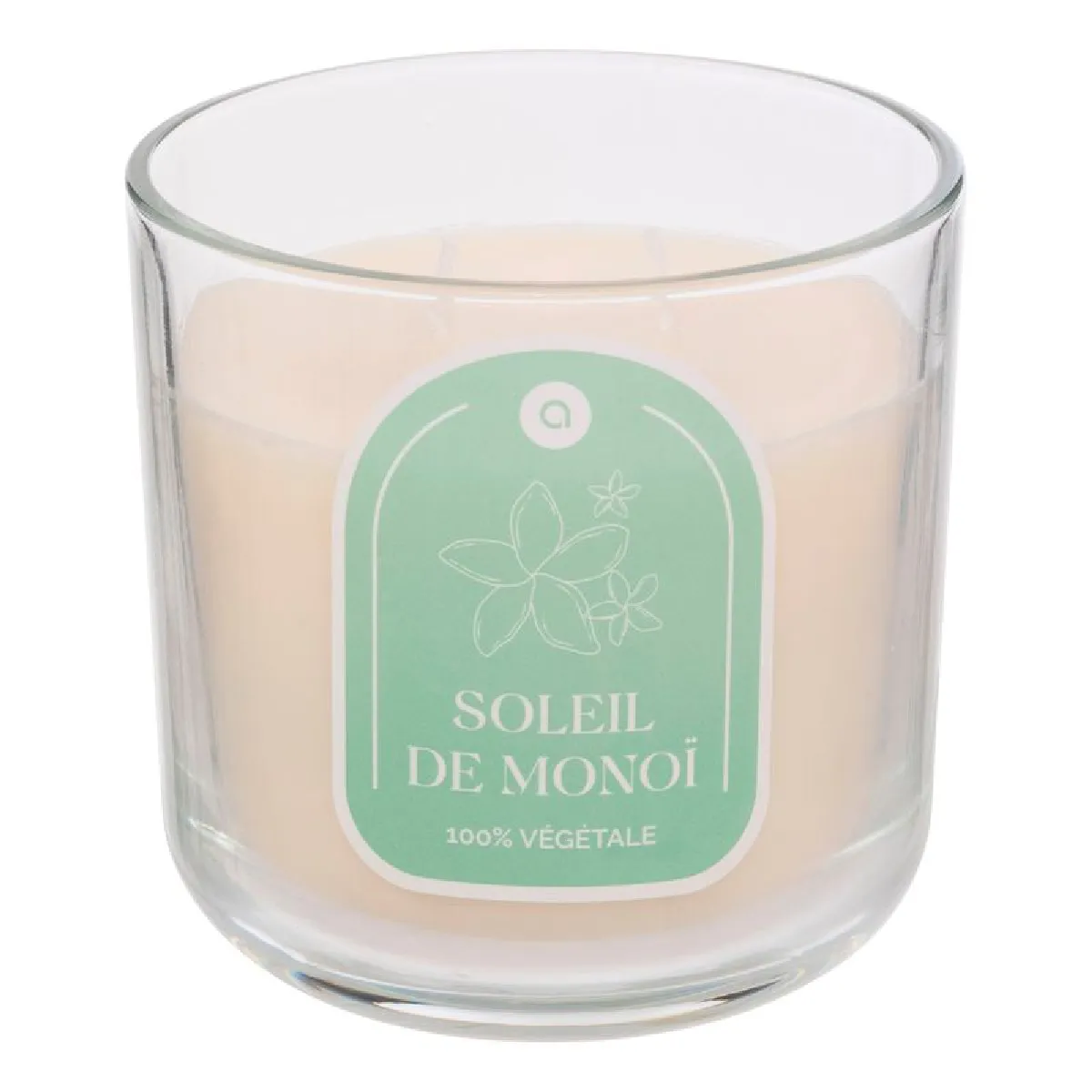 ATMOSPHERA - Bougie Parfumée Floa - 350g - Blanc - Image 2