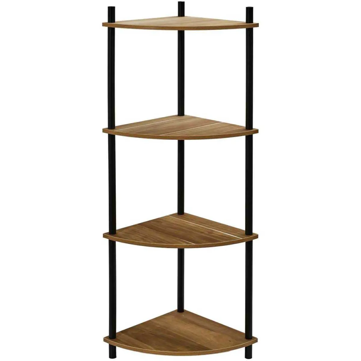 The home deco factory Étagère d'angle colonne - Marron