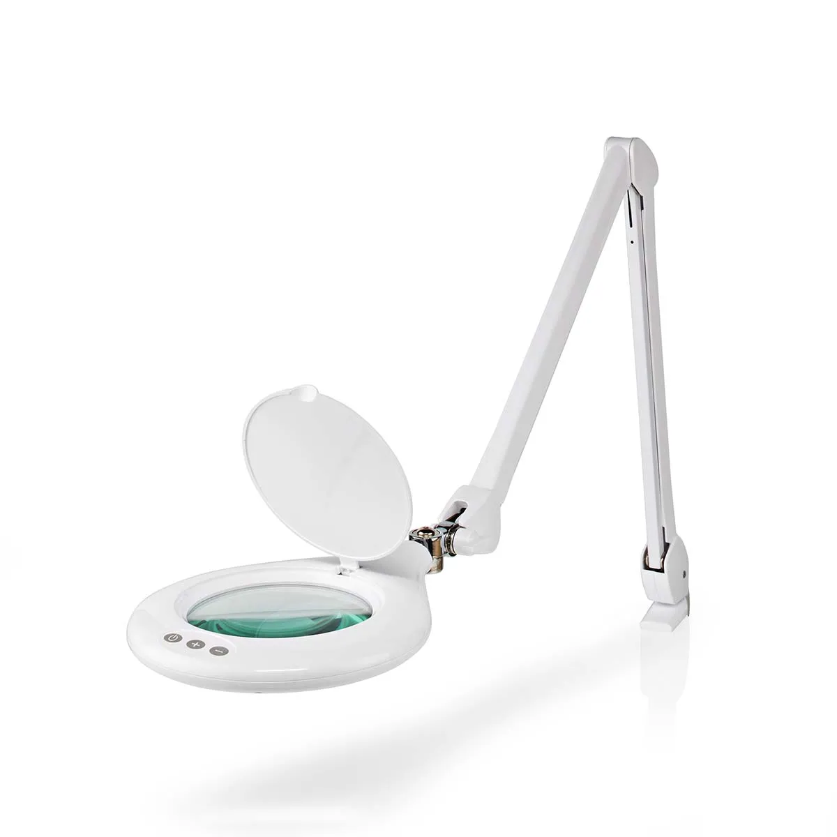 Nedis Lampe loupe LED de bureau - Blanc Nedis Lampe loupe LED de bureau - Blanc