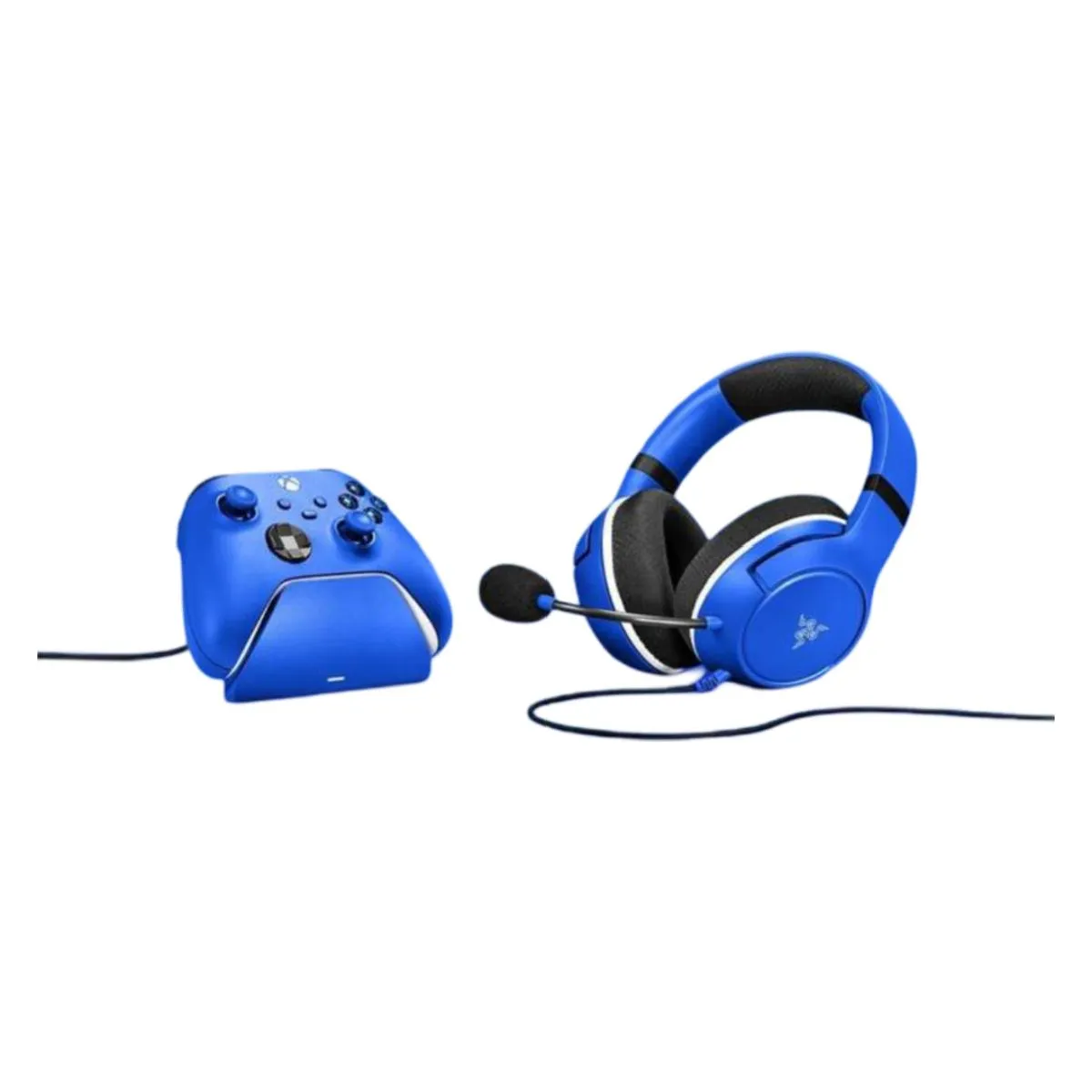 RAZER  Pack Casque Gaming Kaira X et Chargeur Rapide pour Manette Xbox Bleu