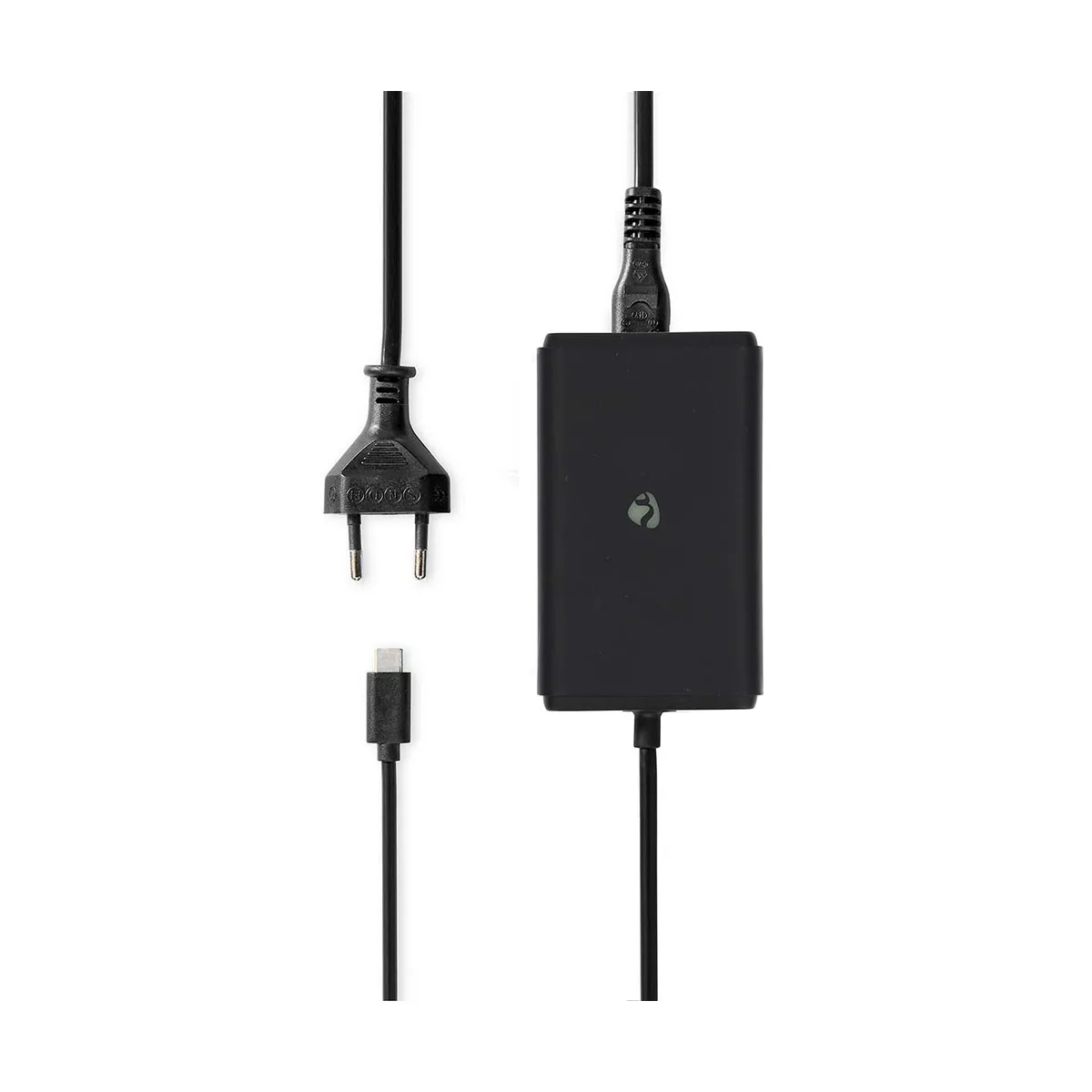 Nedis Noir Chargeur Usb-C 45W Gan Pour Pc Portable / Tablette / Smartphone Ultra Rapide