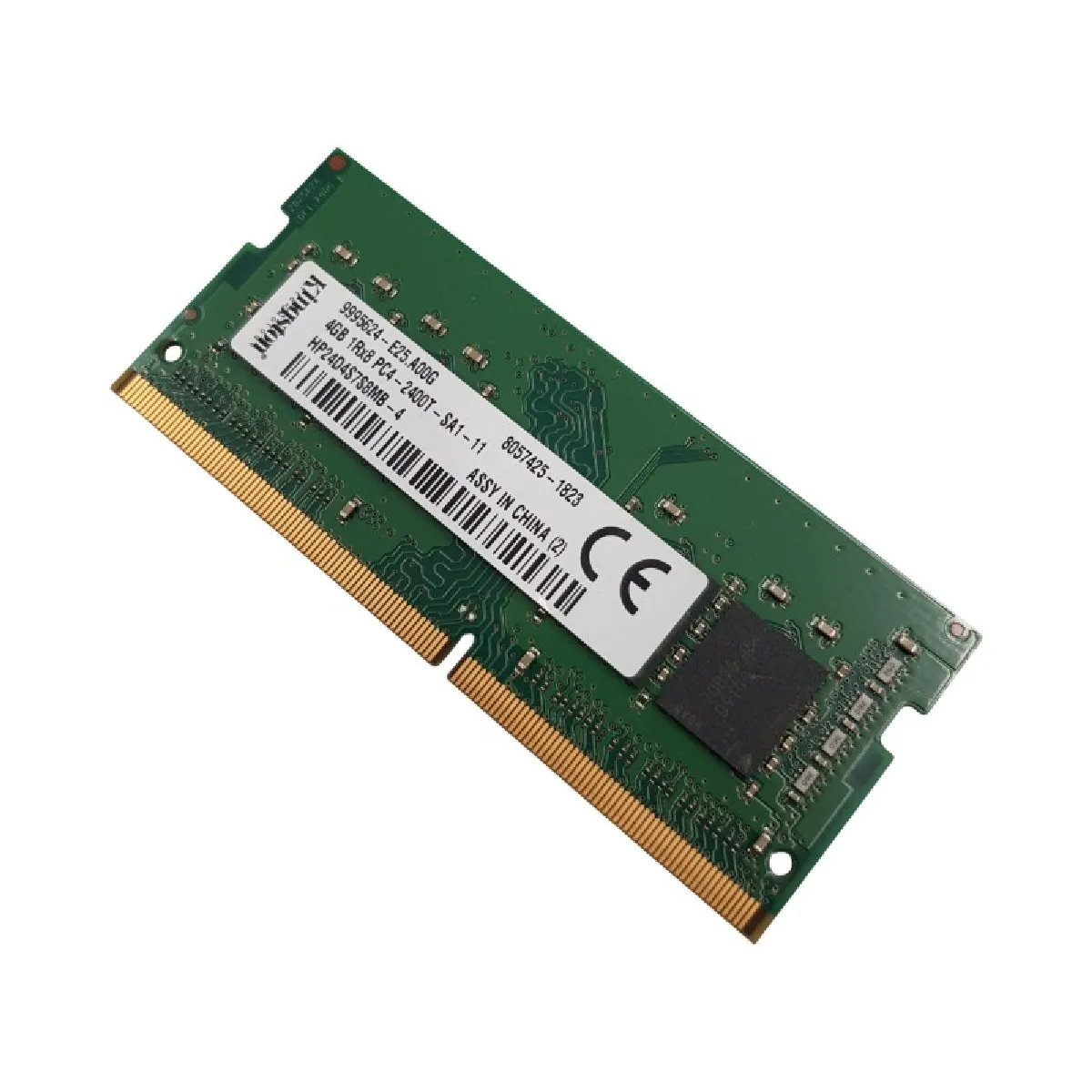 Barrette Mémoire 4Go RAM DDR4 Kingston 4Go 1Rx8 PC4 SO DIMM 9995624 HP24D4S7S8MB ACR24D4S7S8MB