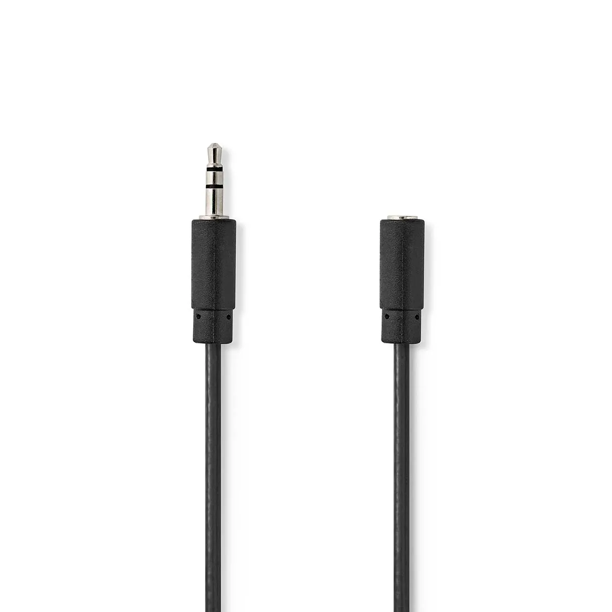 Nedis - Rallonge de câble audio - 3.5 mm mâle vers 3.5 mm femelle - 5 m - Noir - Image 2