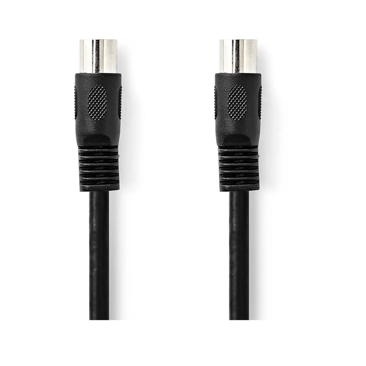 Nedis Noir Cagl20000bk10 Câble Audio 1 M Din (5-Pin) - Neuf - Image 4