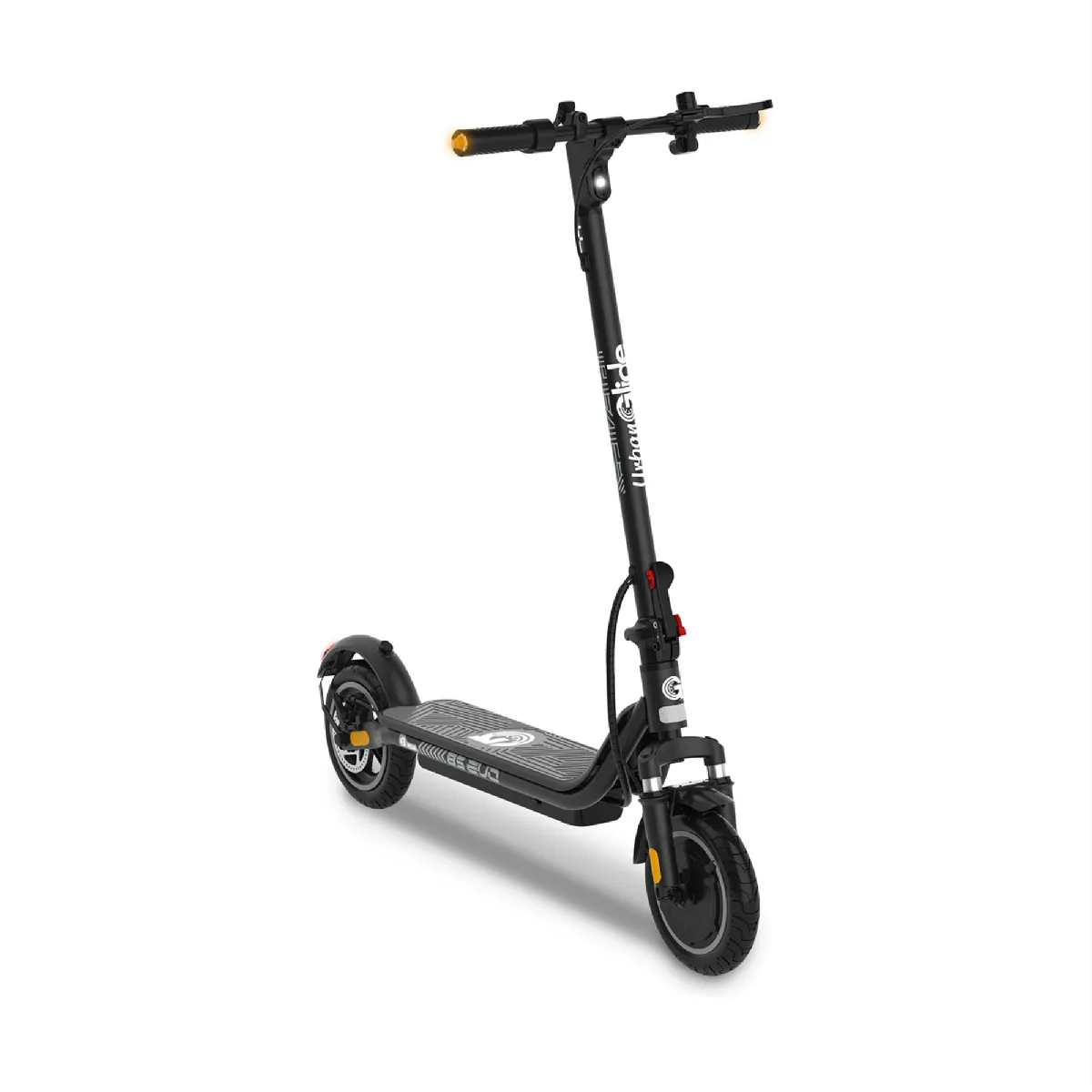 Trottinette électrique adulte iscooter f7, pneus neige 16, pliable, noire