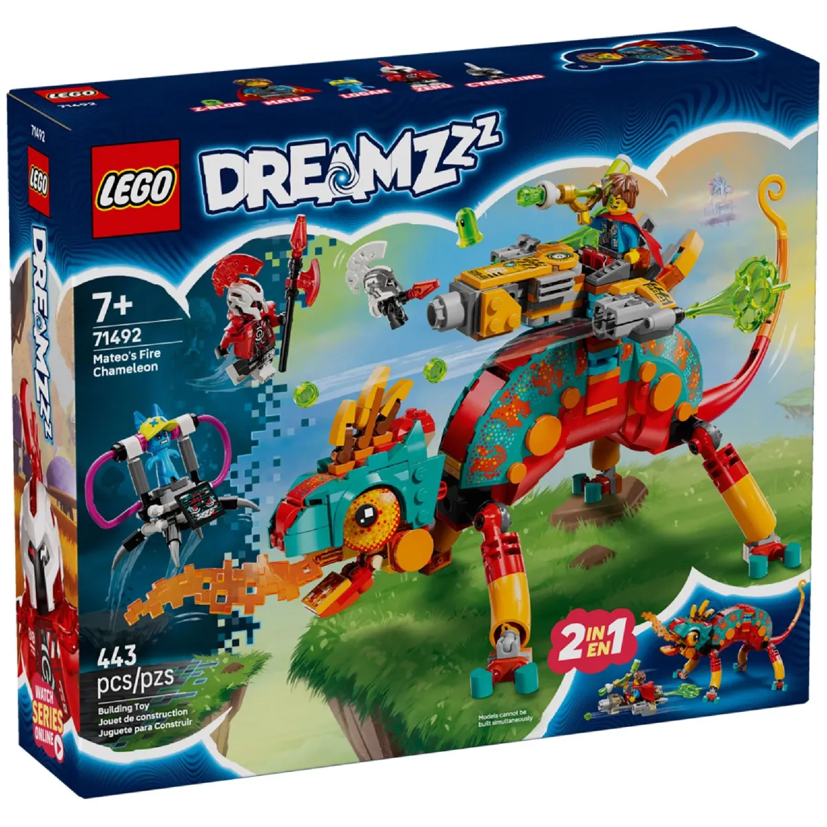 LEGO Dreamzzz - Le caméléon cracheur de feu de Mateo - 71492