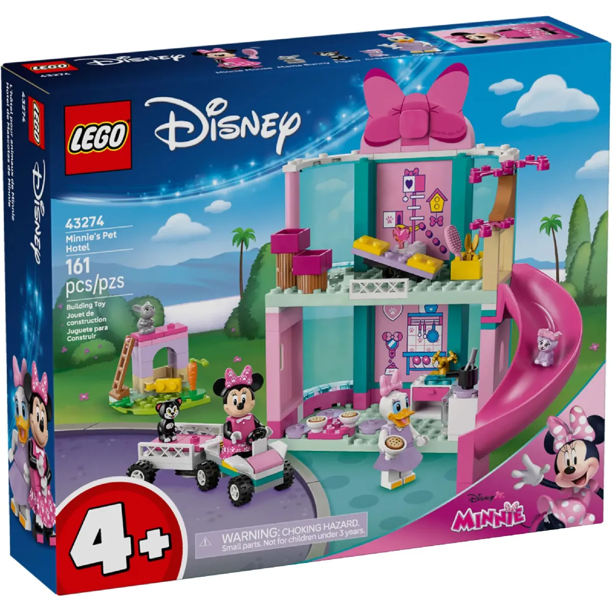 LEGO® Disney Classic 43274 'hôtel pour animaux de Minnie - vue 4