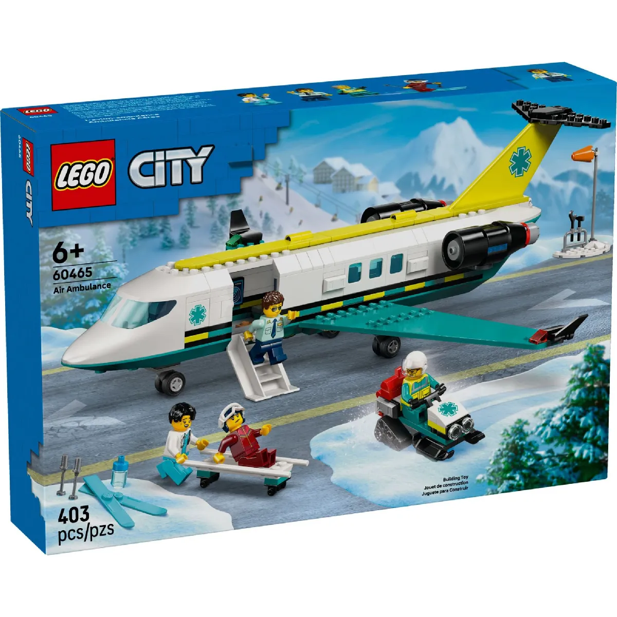 LEGO City - L'ambulance de secours aérienne - 60465