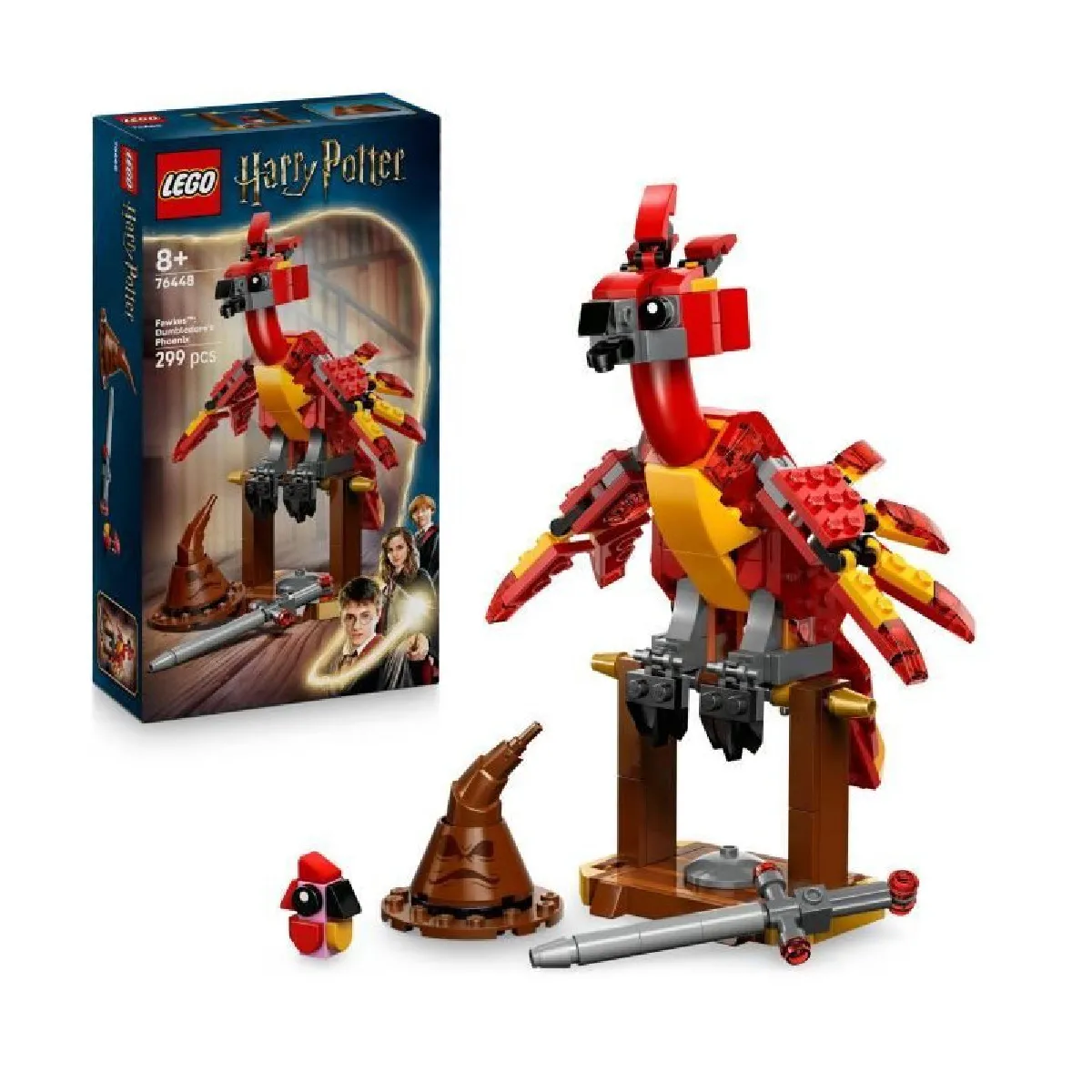 LEGO® Harry Potter™ 76448 Fumseck : le phénix de Dumbledore - vue 2