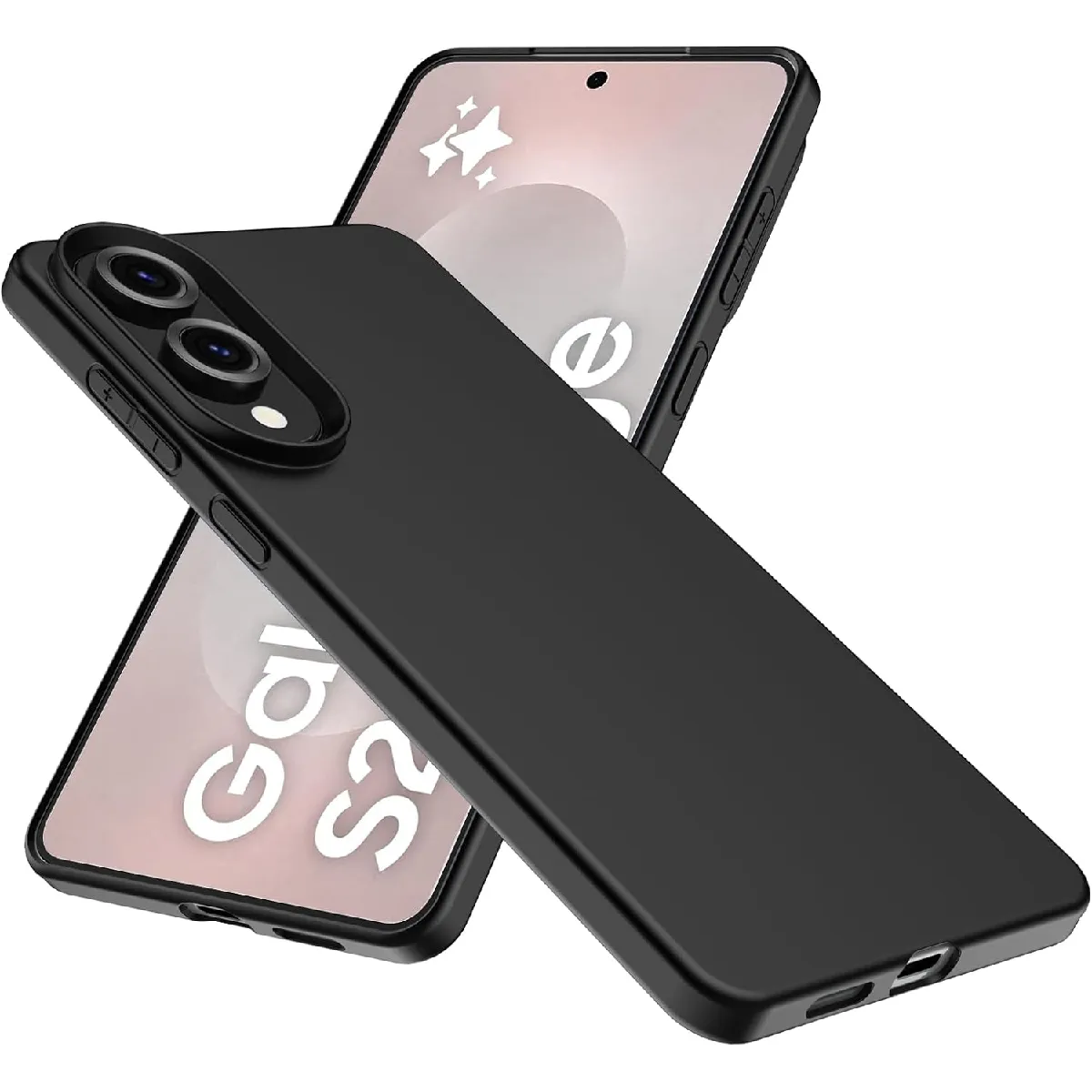 Little Boutik Noir Coque En Silicone Samsung Galaxy S25 Edge