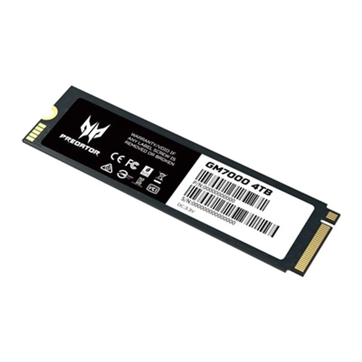 Acer BL.9BWWR.107 disque SSD 4 To .2 PCI Express 4.0 NVMe Neuf - vue 5