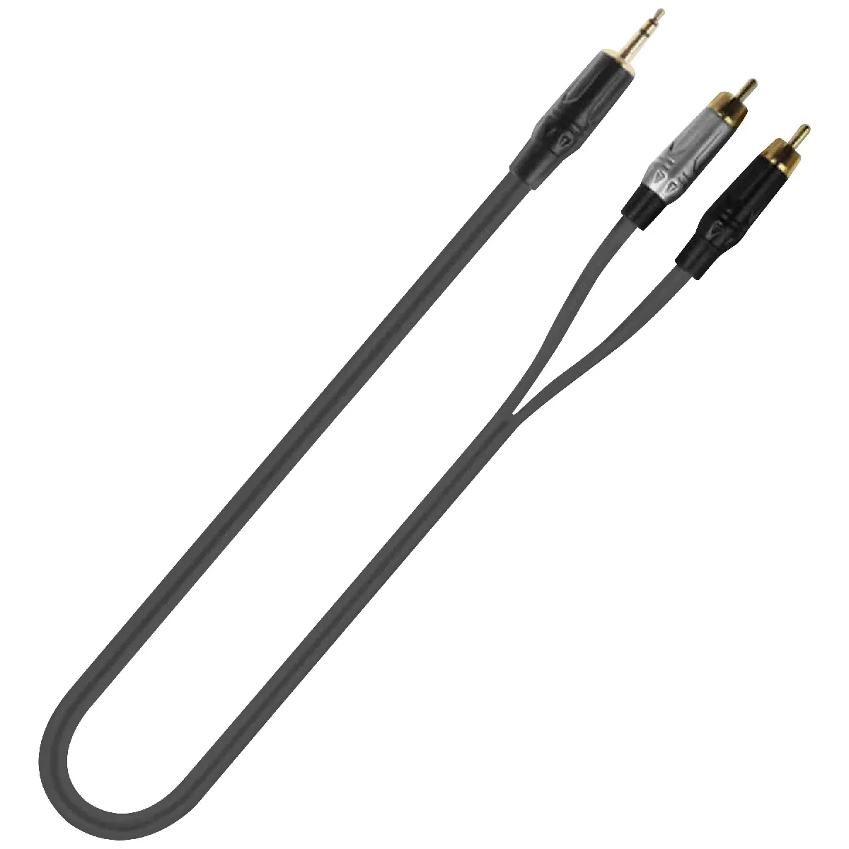 Non Communiqué Quiklok Justj352rca3 Cable Audio Minijack Stereo 2Xrca 3M Câbles Adaptateur - Image 3