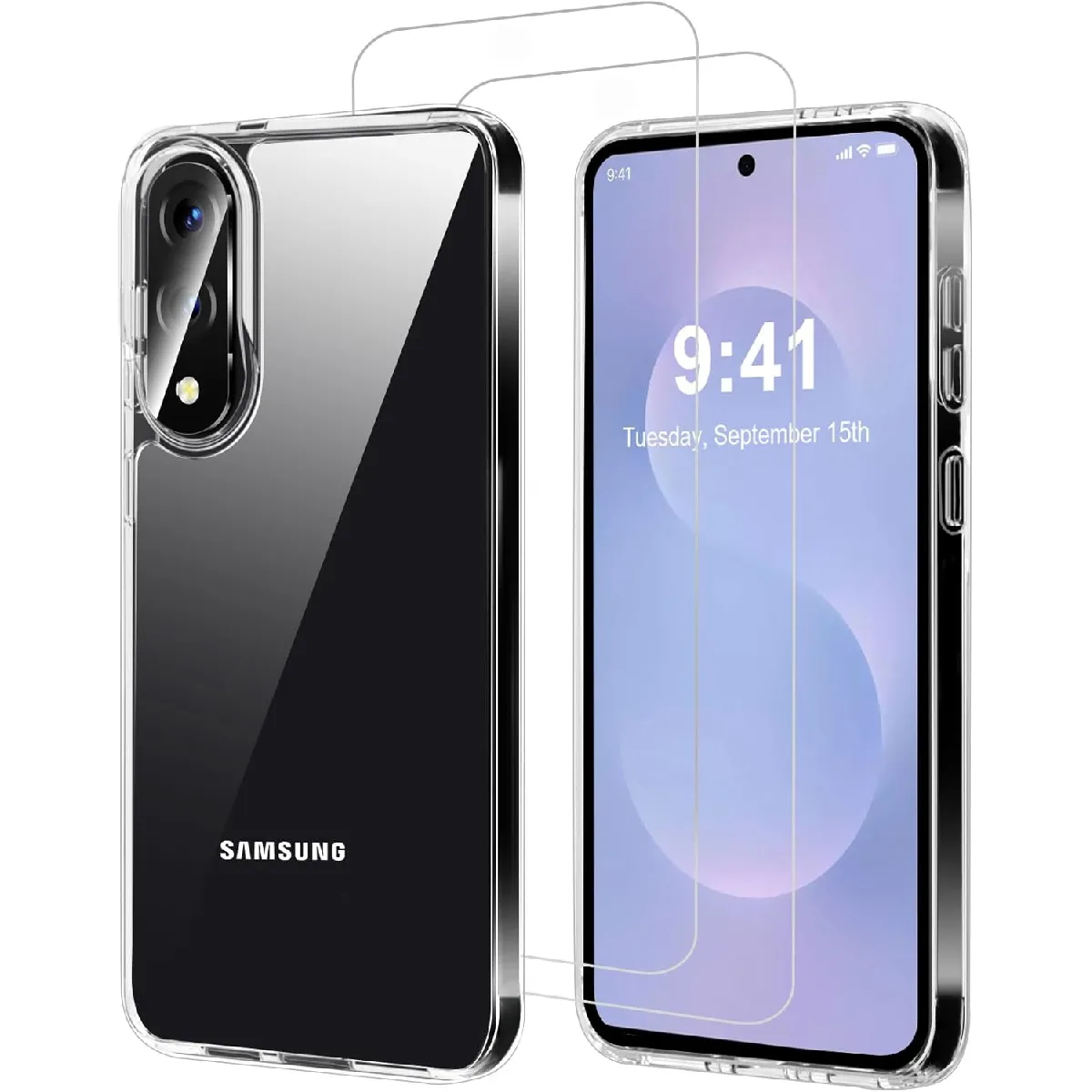Little Boutik Coque En Silicone Samsung Galaxy S25 Edge - Transparente