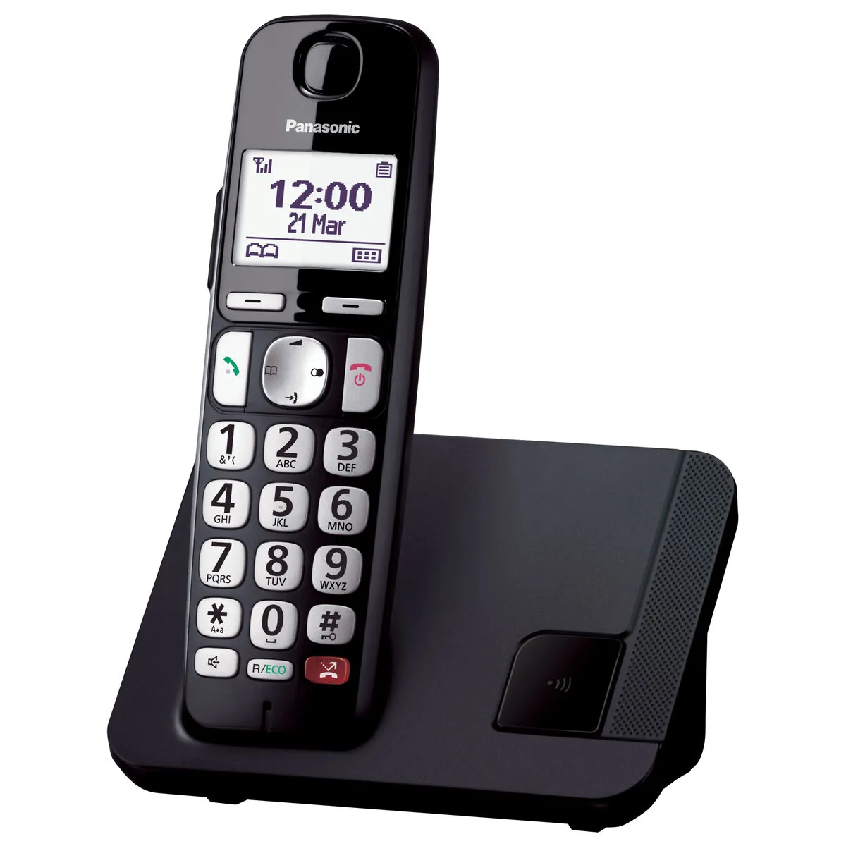 panasonic telephone fixe kx tge250spb - vue 2