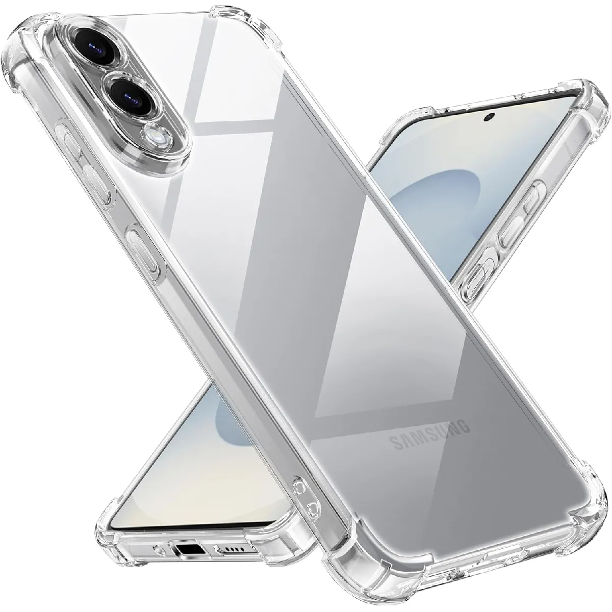 Little Boutik Coque À Angles Renforcés Samsung Galaxy S25 Edge - Transparent