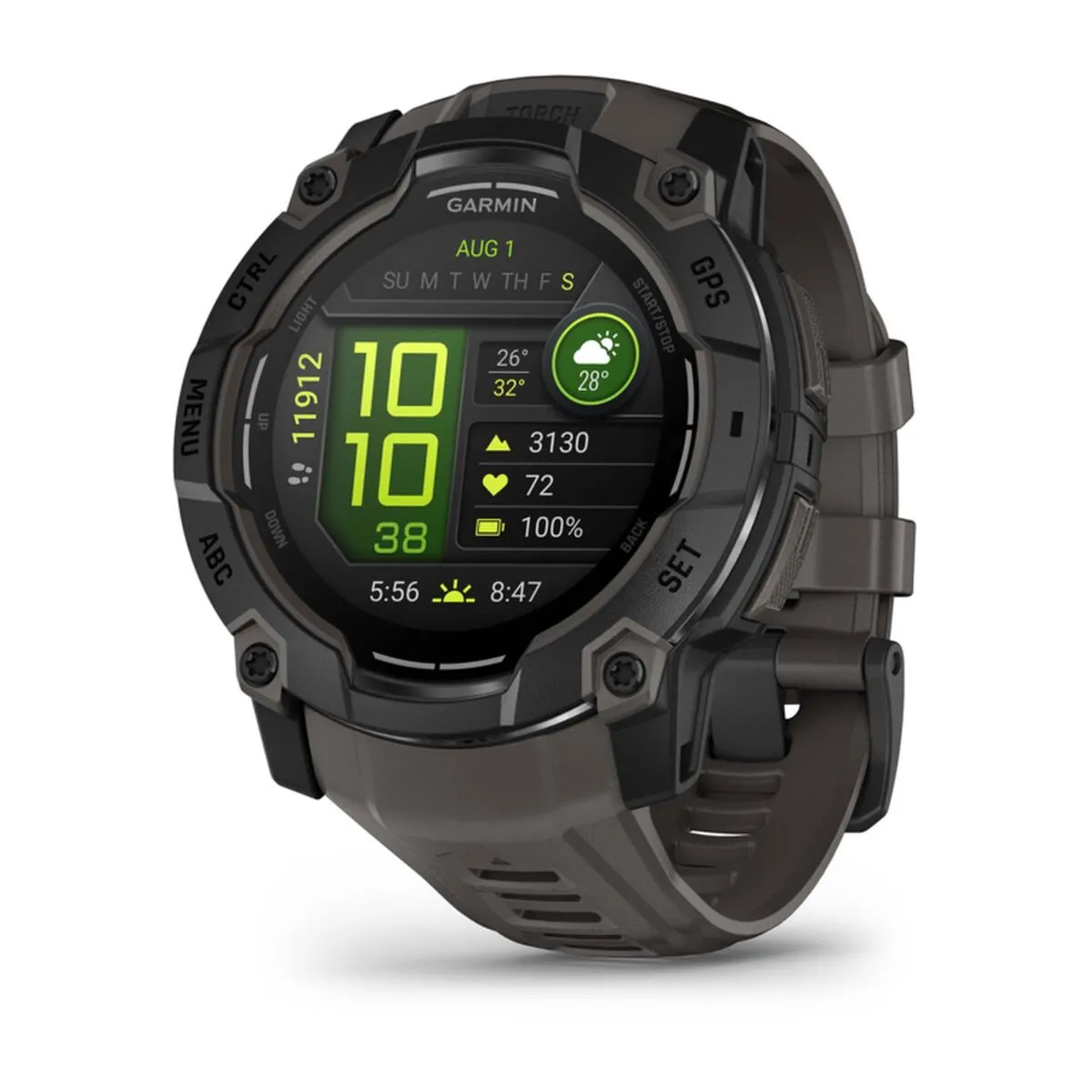 Montre intelligente GARMIN Instinct 3 AMOLED Noir 1,3 Ø 50 mm