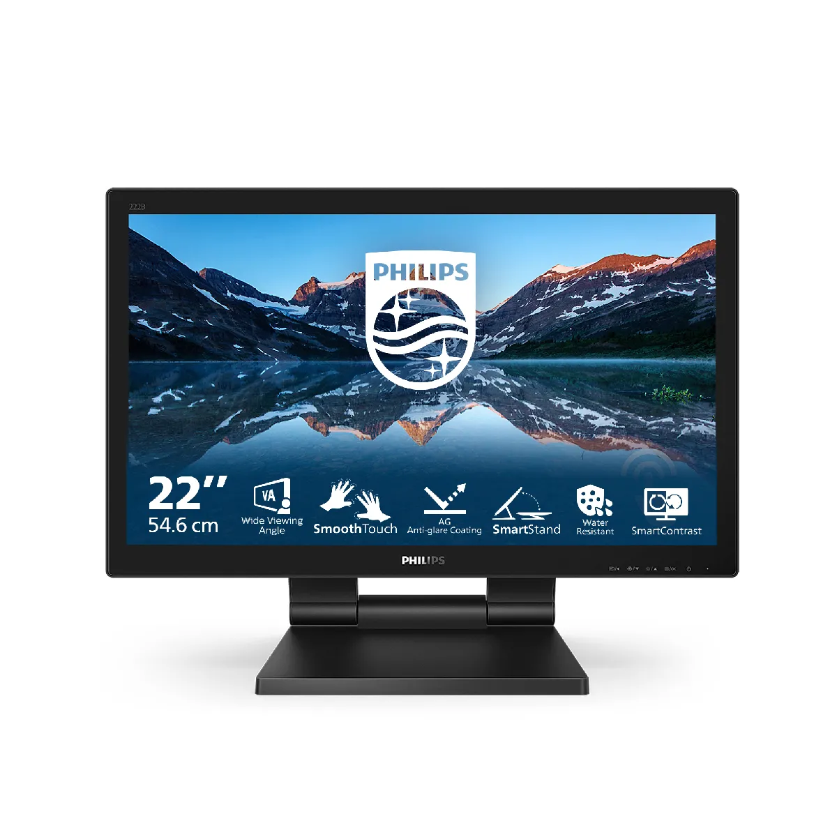 Philips B Line 222B9TA00 LED display 54 6 cm 21.5 1920 x 1080 pixels Full HD LCD Écran tactile Dessus de table Neuf - vue 4