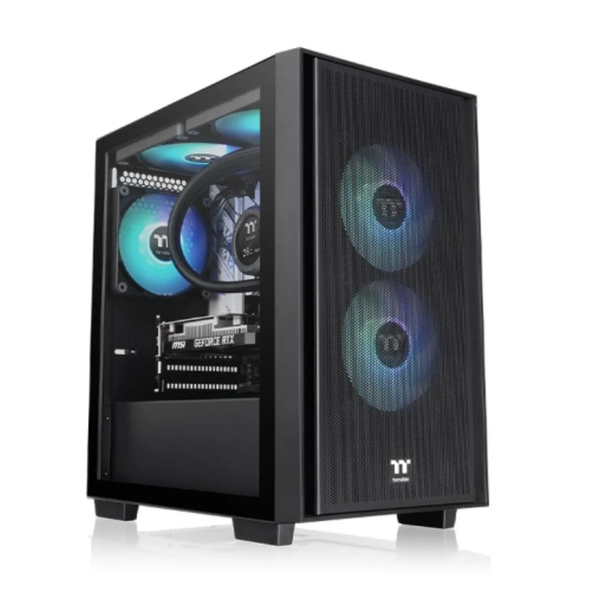 THERMALTAKE  Versa H16 TG ARGB Noir
