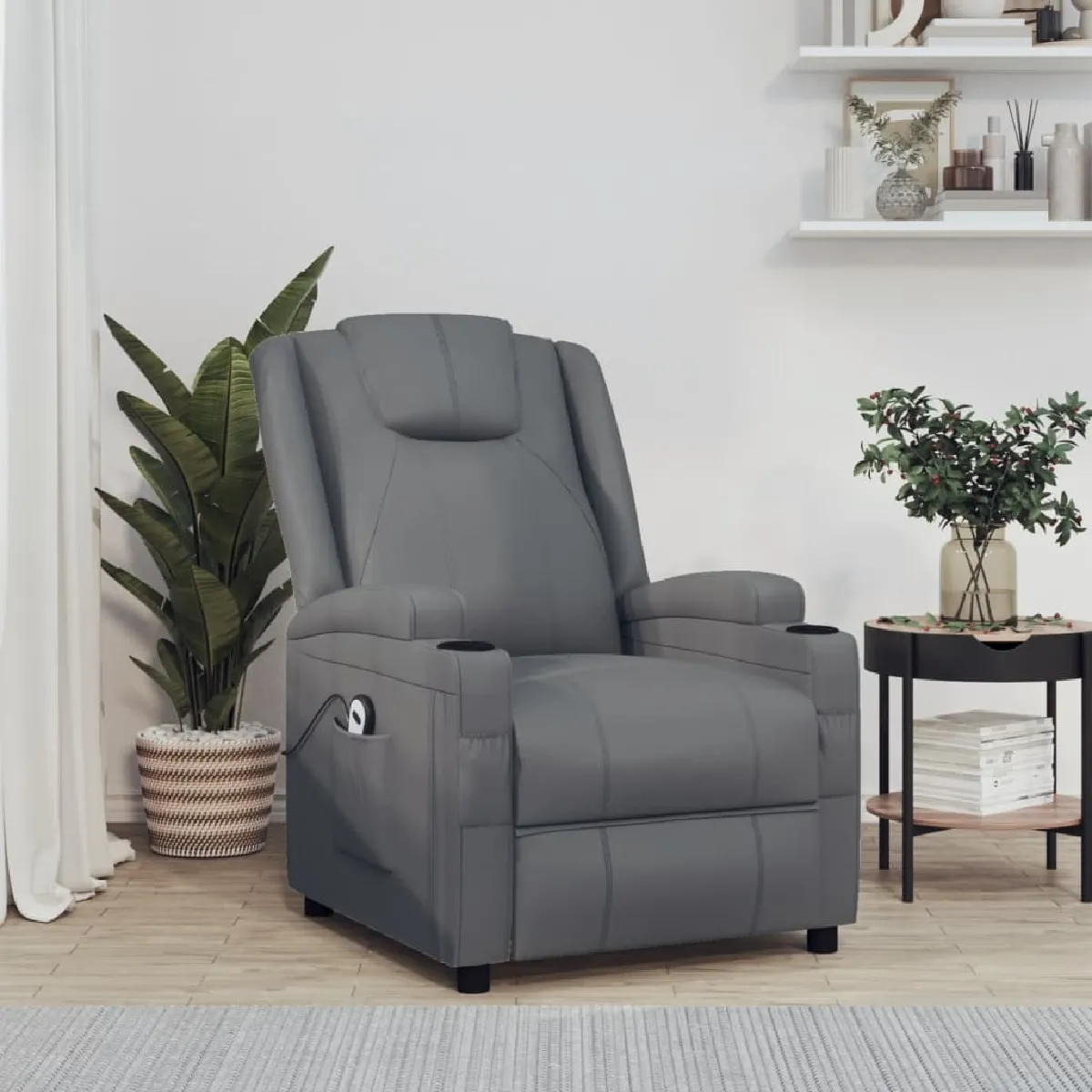 VIDAXL Fauteuil similicuir - vue 7