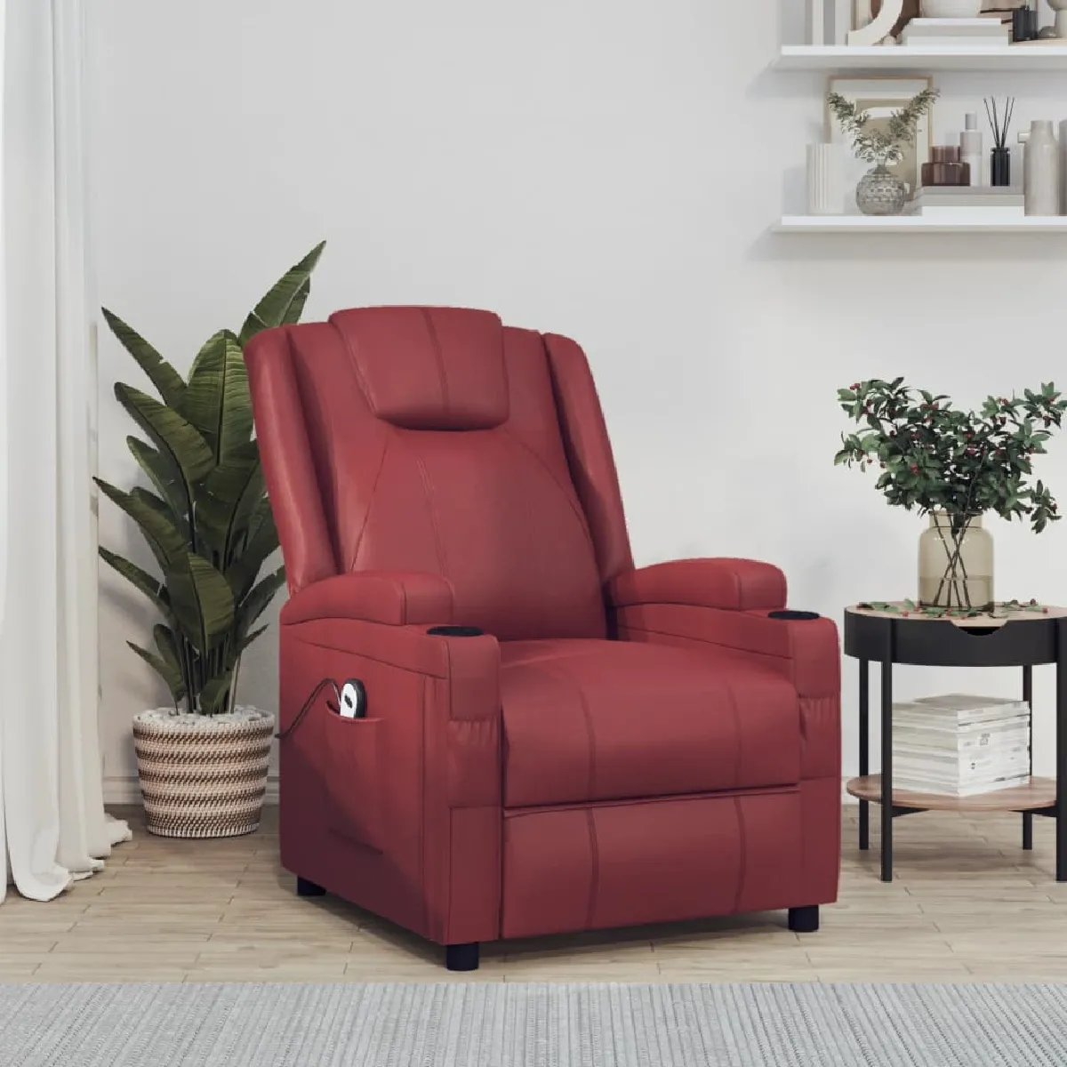 VIDAXL Fauteuil similicuir - vue 8