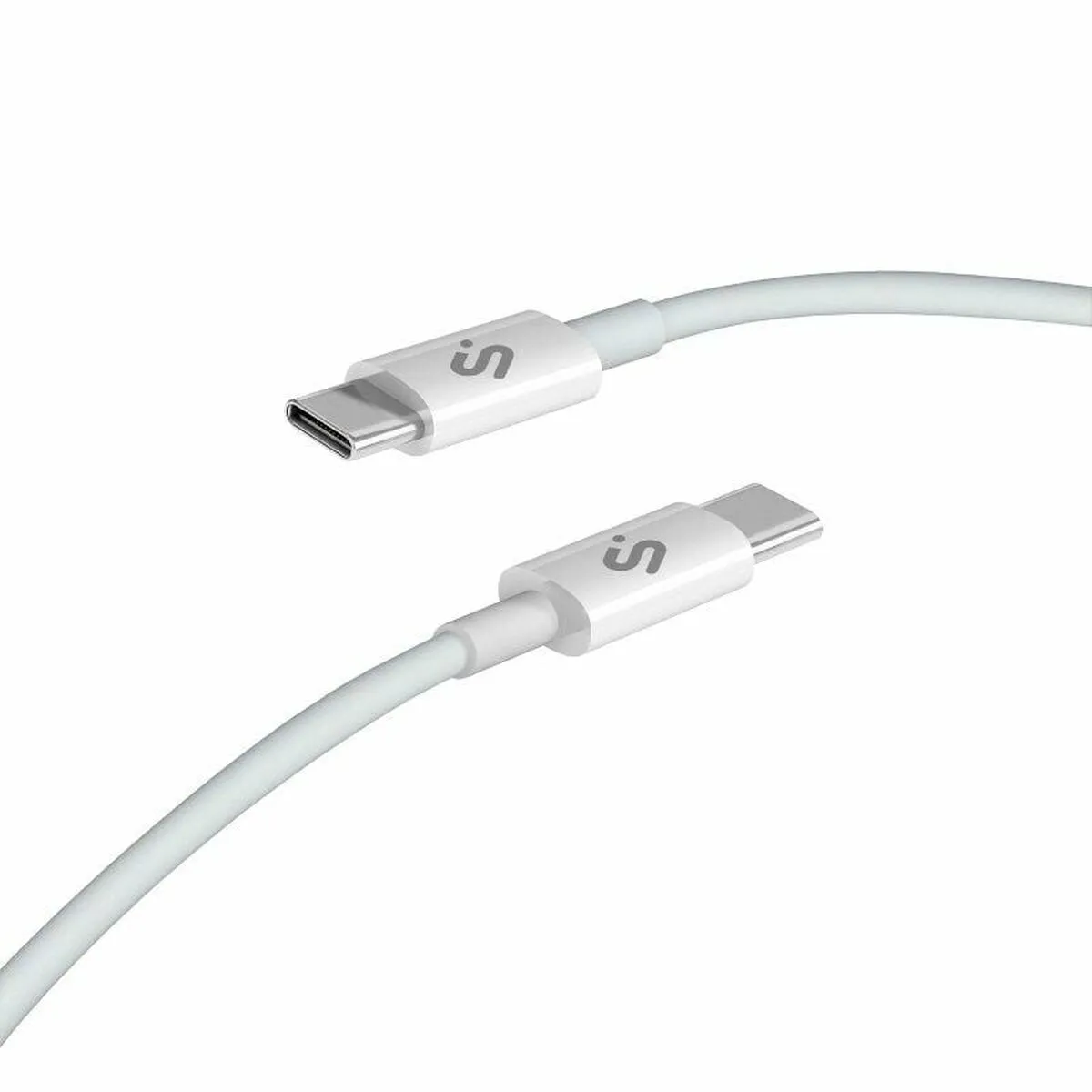 Subblim Blanc Câble Usb-C Vers Usb-C - 2 M