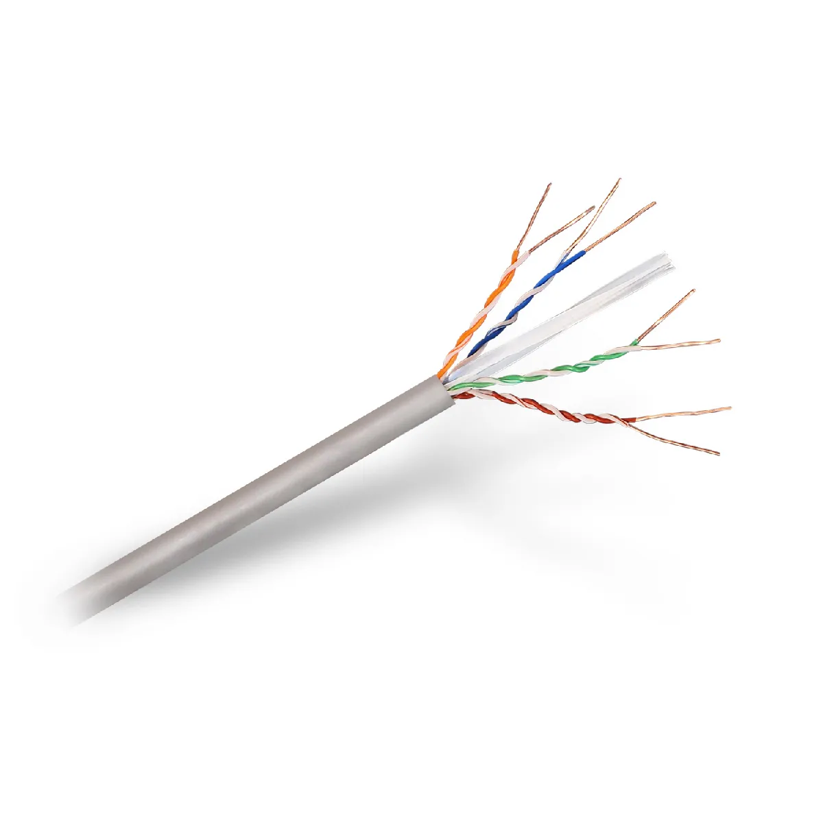 Aisens Gris Câble Réseau Cat6 - 305 M