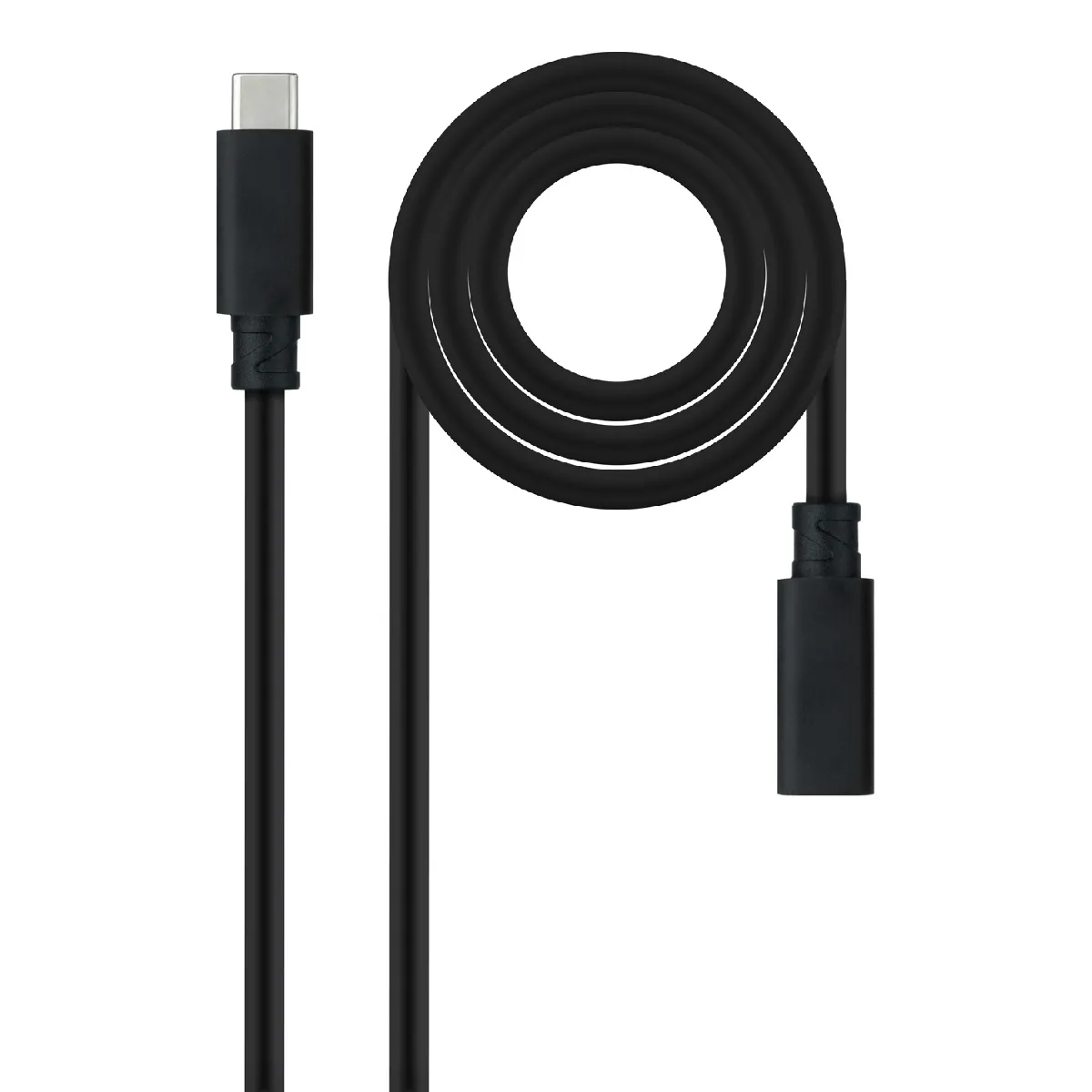 Nanocable Noir Câble Usb-C 3.2 Gen 2X2 - 1 M