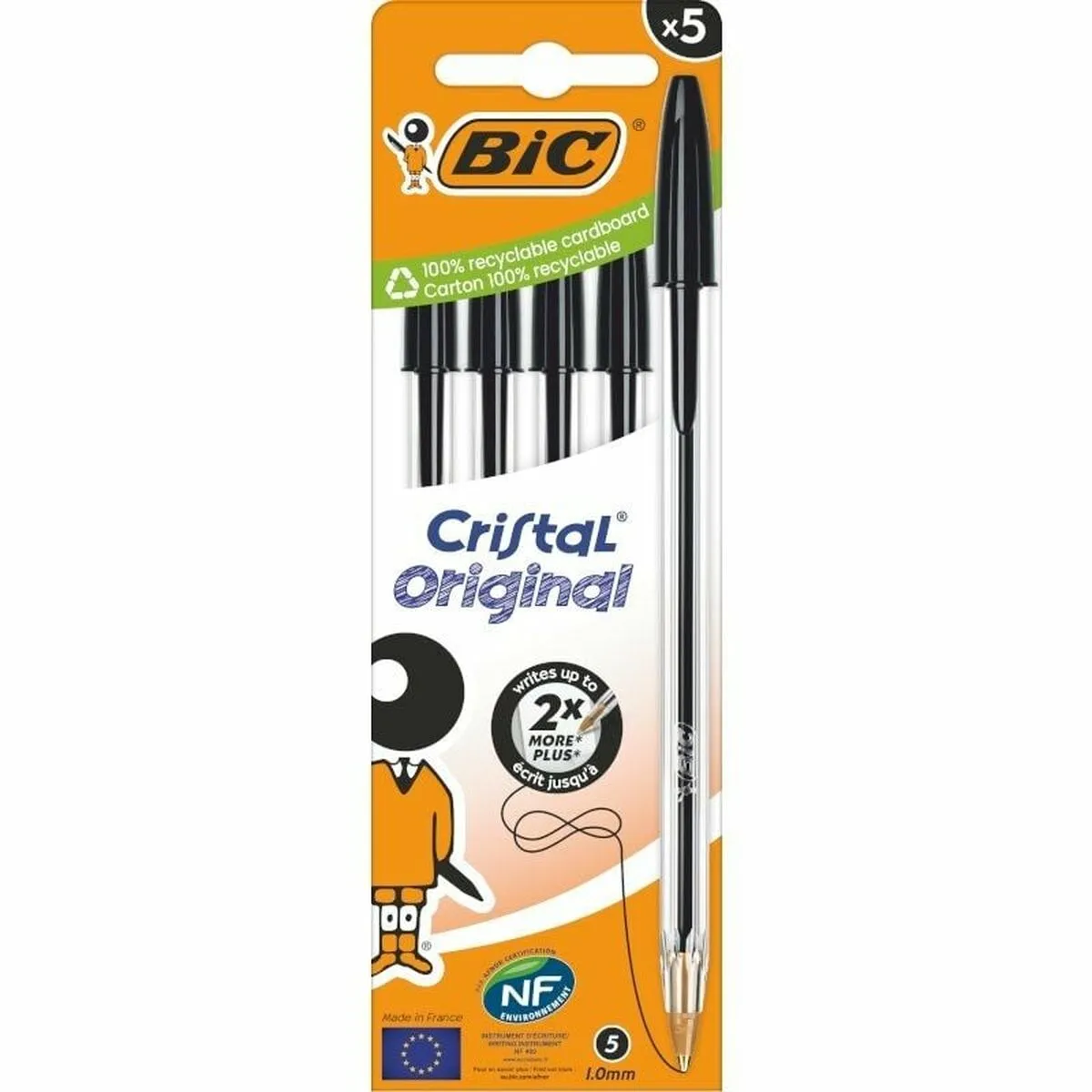 Ensemble de Stylos Bic Cristal Original 516345