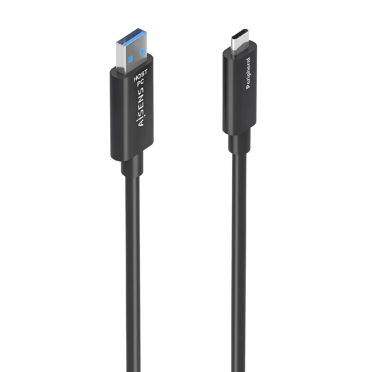 Aisens Noir Câble Usb-A Vers Usb-C - 25 M
