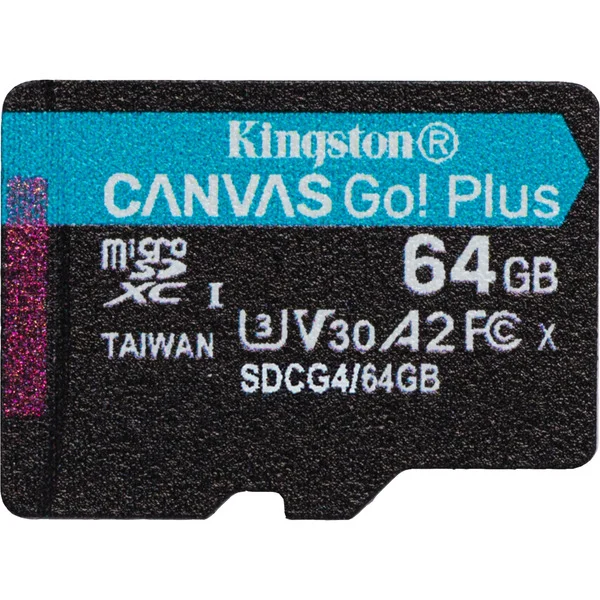 Kingston Canvas Go Plus - 64 Go