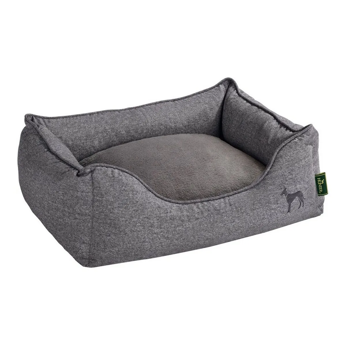 Hunter Gris Canapé Pour Chien Boston 80X60 Cm