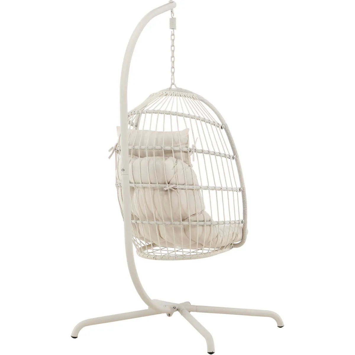 Venture Home Fauteuil oeuf avec coussin Trezza