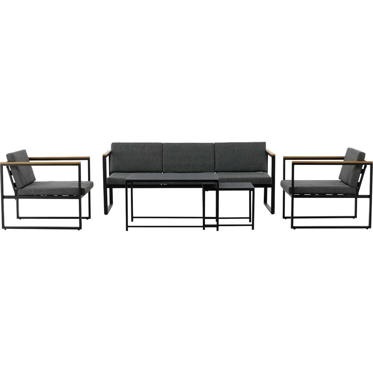 Venture home salon de jardin Dakar - Noir Venture home salon de jardin Dakar - Noir