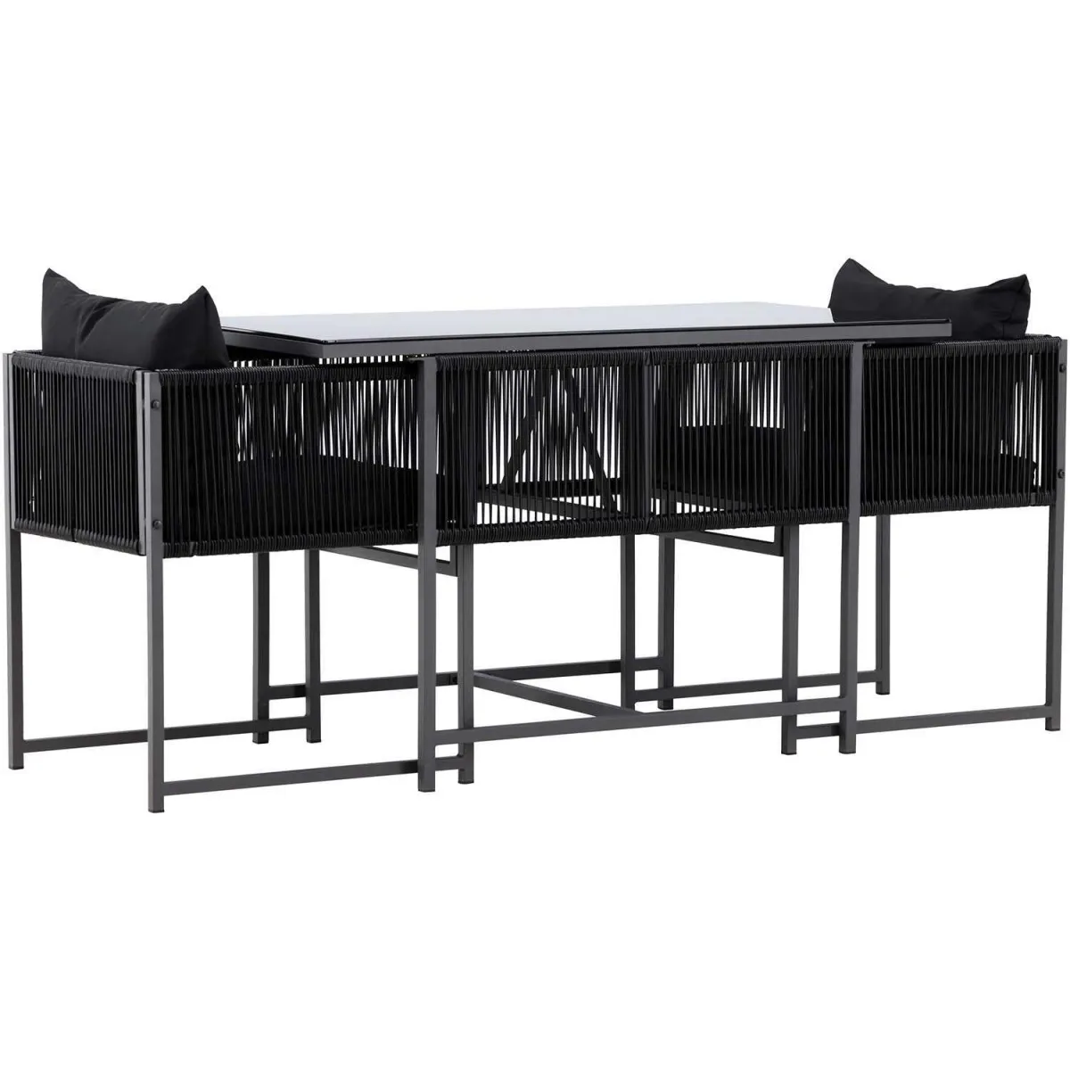 Venture home ensemble balcon Noto - Noir